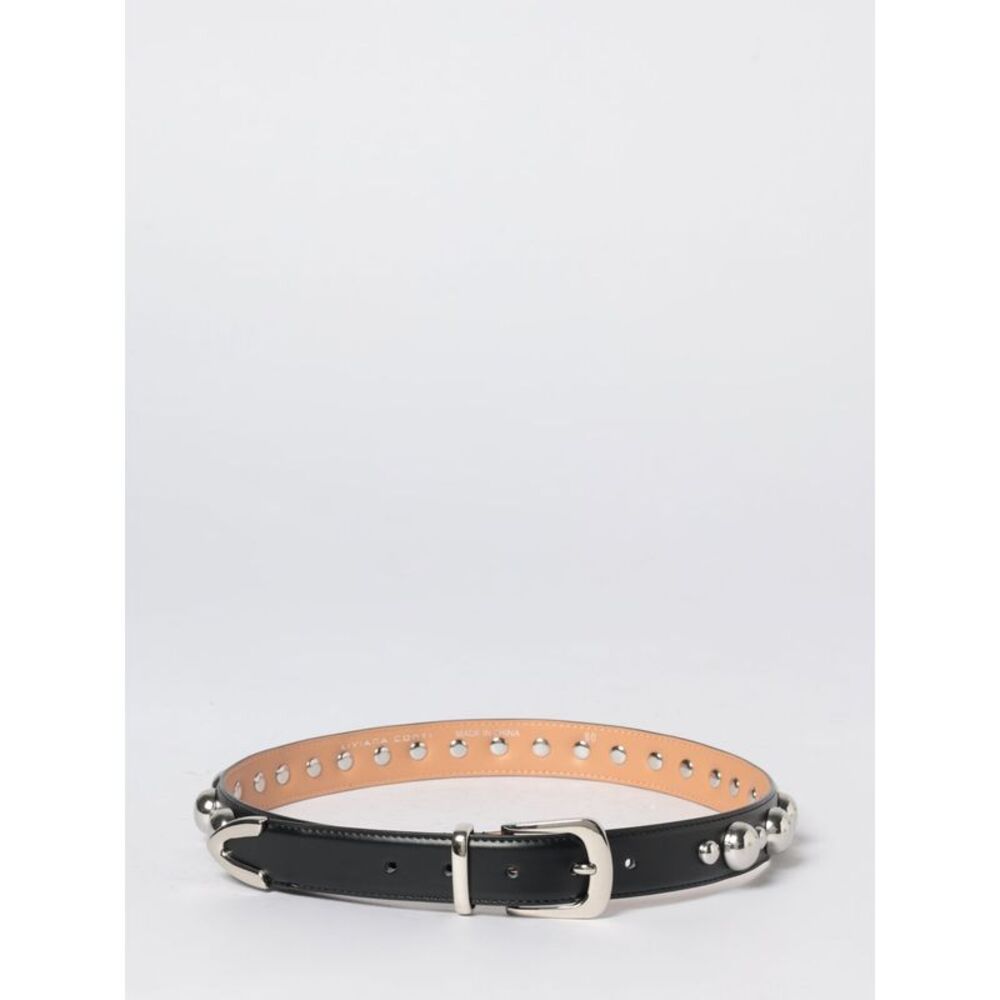 Liviana Conti Women Prisca Studded Vegan Leather Belt Liviana Conti